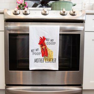 Farmhouse Chicken Handmade Kitchen Tea Towels Decorative House Warming Gifts…
